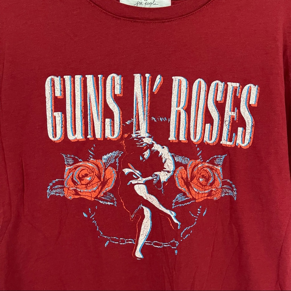 FREE PEOPLE Daydreamer Guns N Roses Tee - Picture 5 of 12